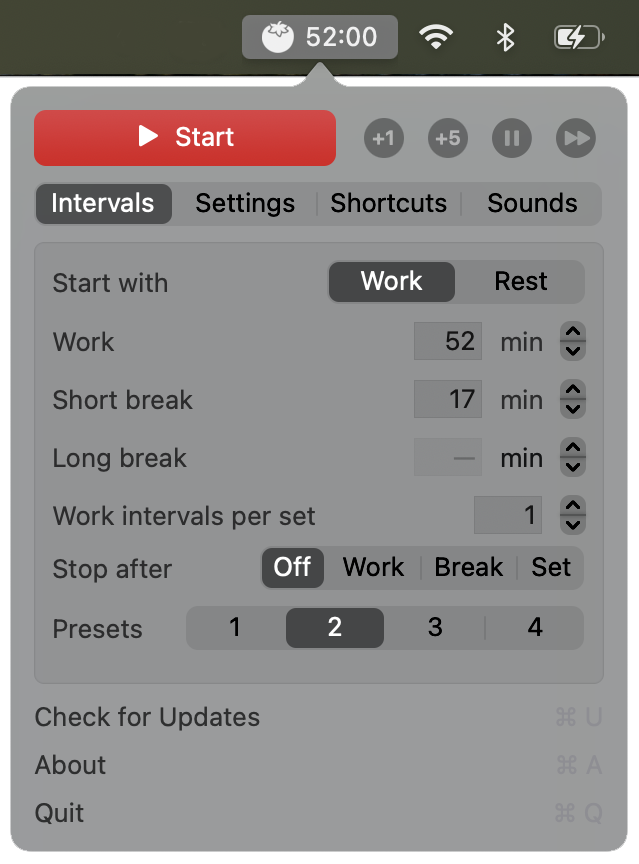 TomoBar Screenshot